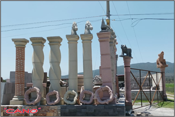 columnas de piedra precio